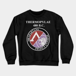 Thermopylae Sparta vs Persia Famous Battle Crewneck Sweatshirt